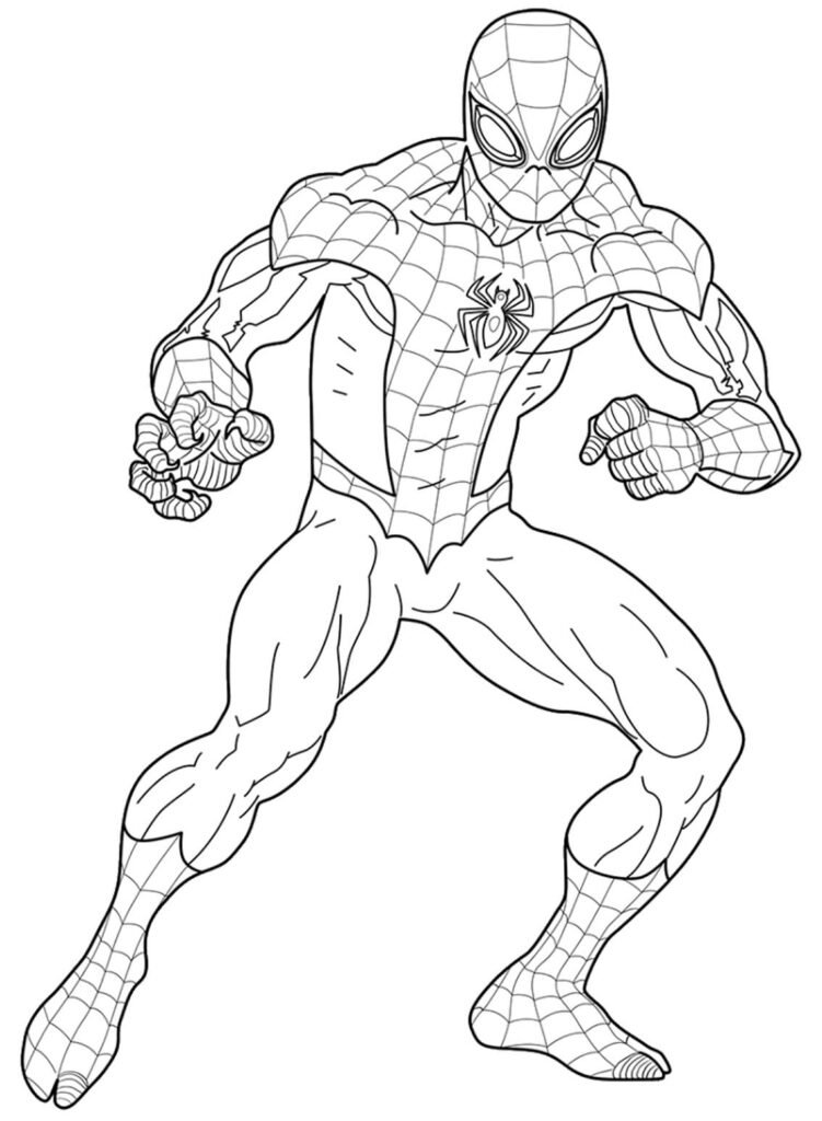 desenhos de homem aranha 9