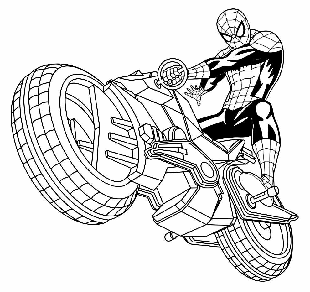 desenhos de homem aranha para pintar e colorir 28