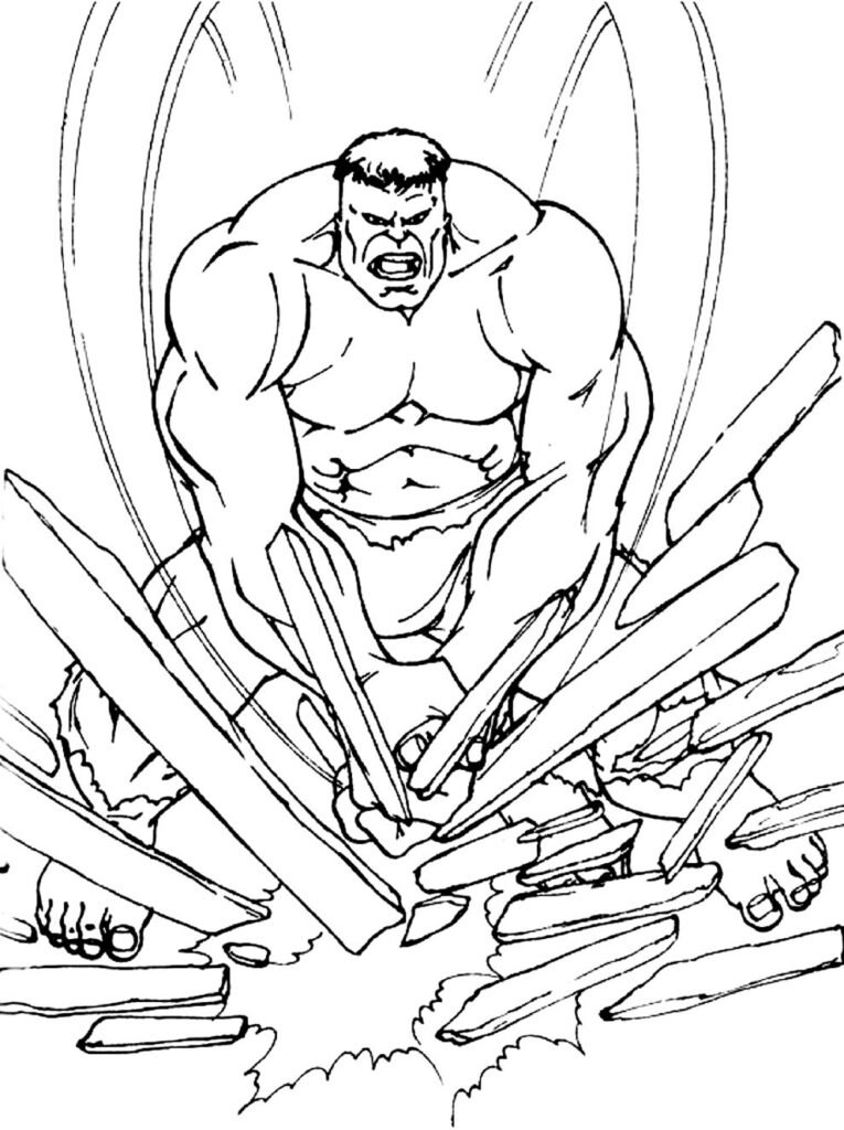 desenhos de hulk para colorir 11