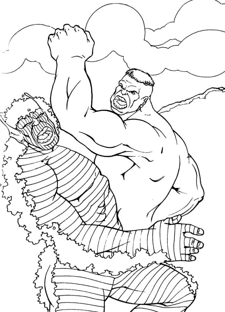 desenhos de hulk para colorir 15