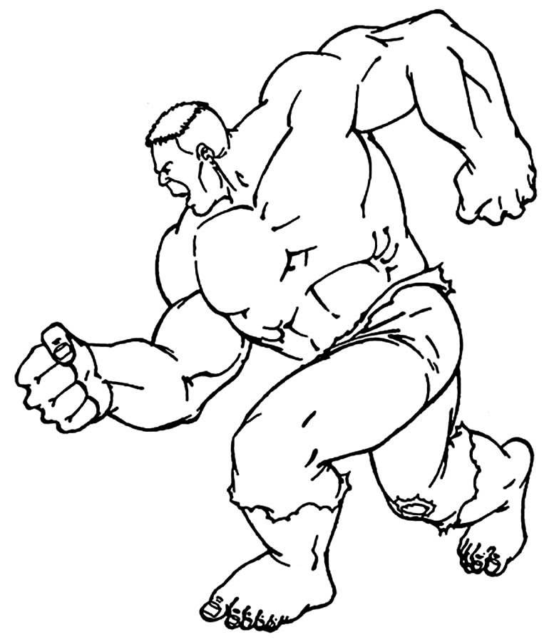 desenhos de hulk para colorir 6