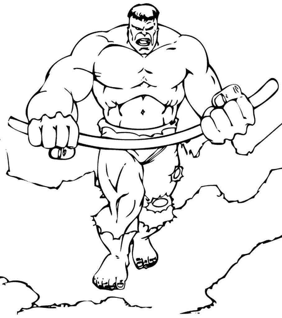 desenhos de hulk para colorir 8 1