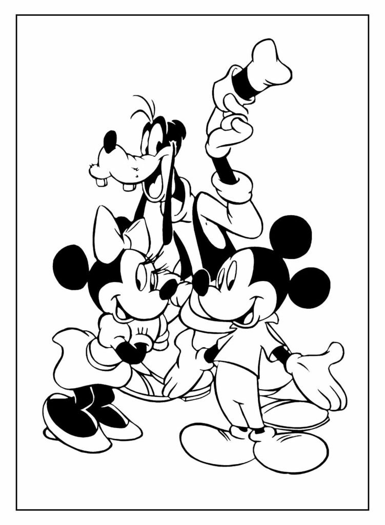 desenhos de mickey mouse para colorir 10