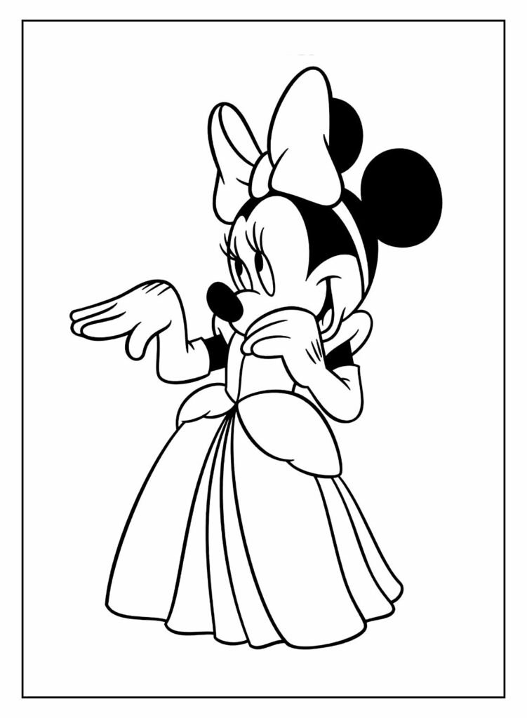 desenhos de mickey mouse para colorir 12
