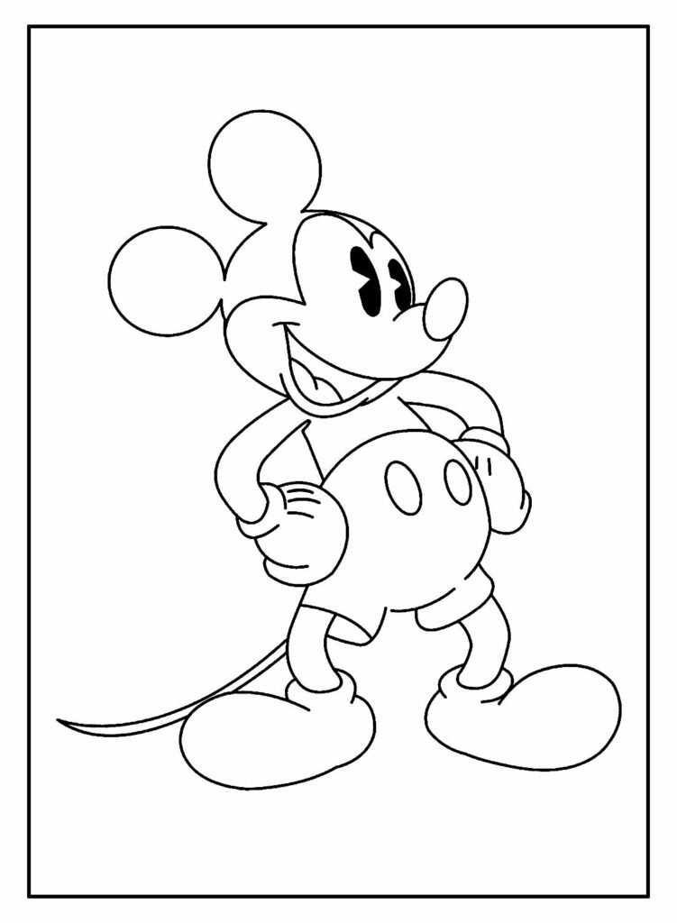 desenhos de mickey mouse para colorir 15