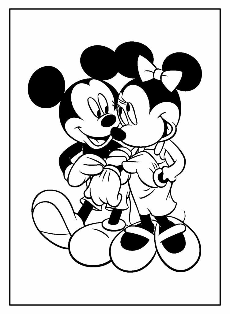 desenhos de mickey mouse para colorir 16