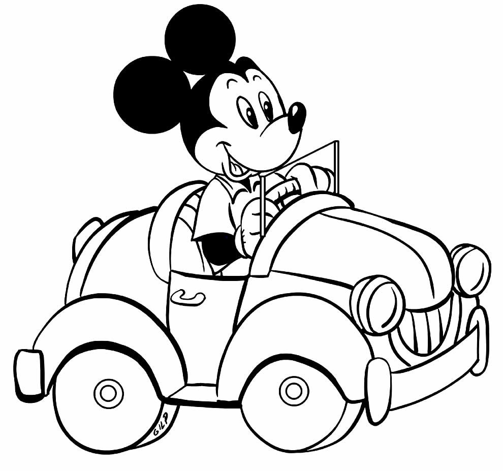 desenhos de mickey mouse para colorir 19