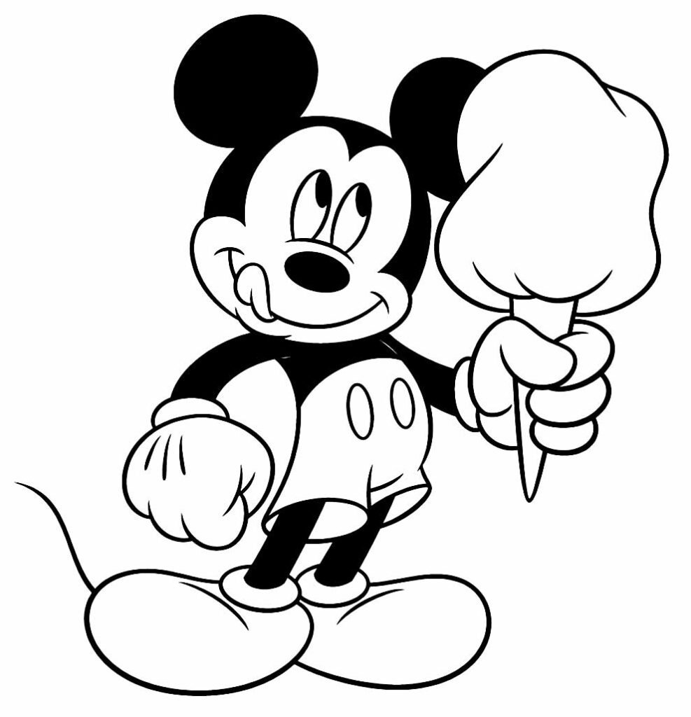 desenhos de mickey mouse para colorir 22