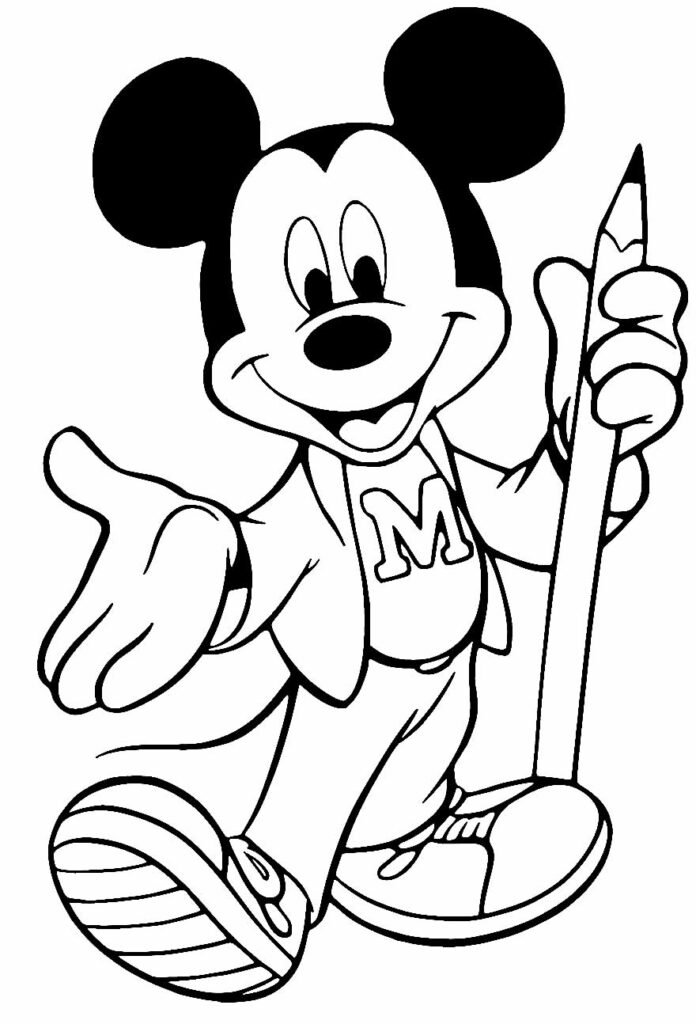 desenhos de mickey mouse para colorir 24