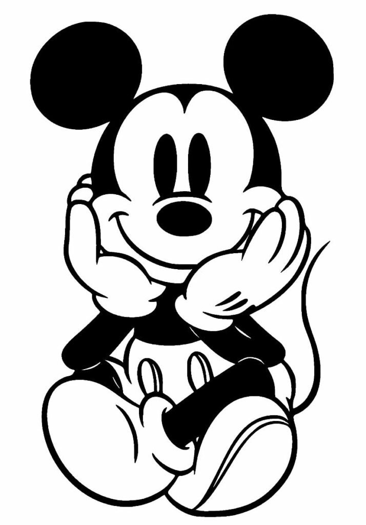 desenhos de mickey mouse para colorir 28