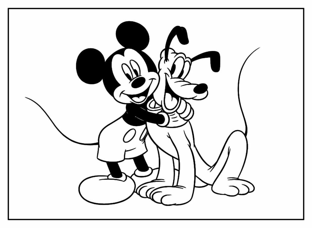 desenhos de mickey mouse para colorir 31