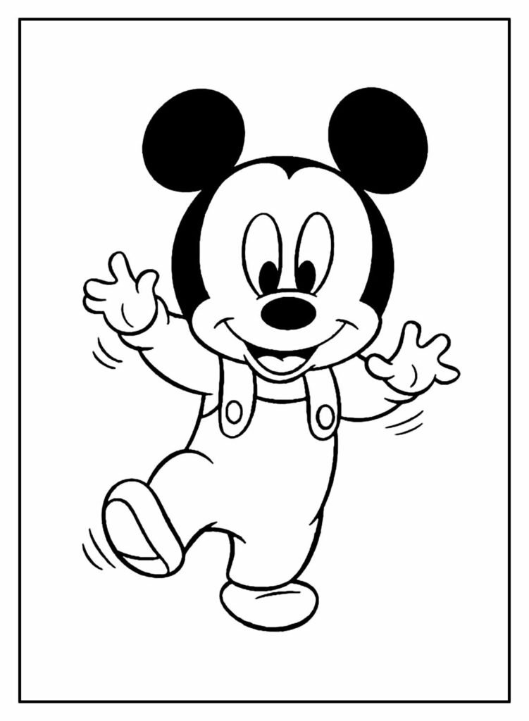 desenhos de mickey mouse para colorir 40