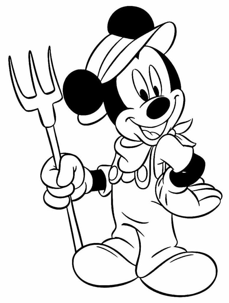 desenhos de mickey mouse para colorir 46