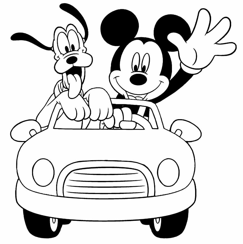 desenhos de mickey mouse para colorir 5