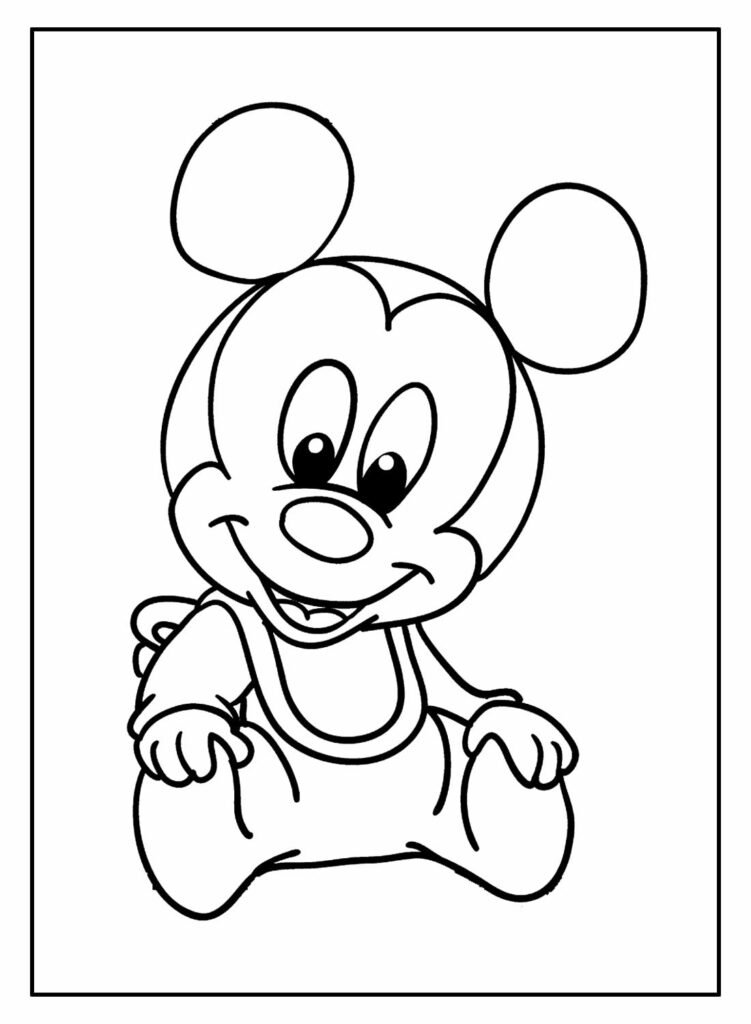 desenhos de mickey mouse para colorir 6