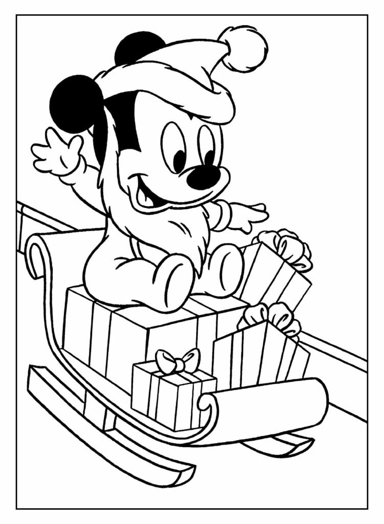 desenhos de mickey mouse para colorir 8