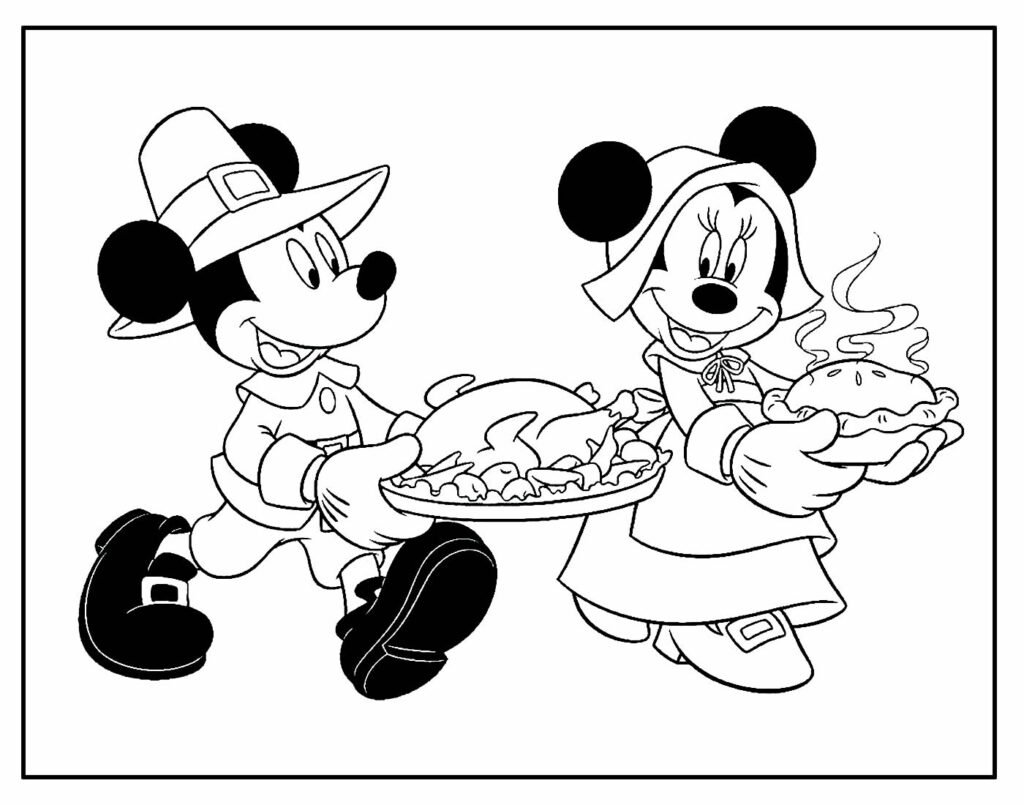 desenhos de mickey mouse para pintar e colorir 6