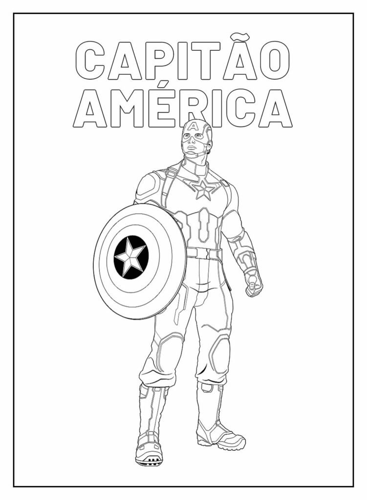 desenhos do capitao america 32