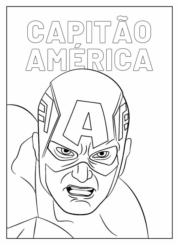 desenhos do capitao america 33