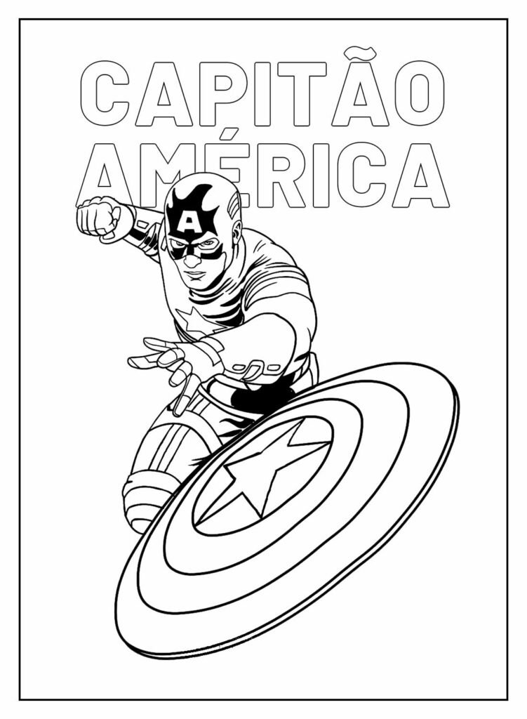 desenhos do capitao america 34