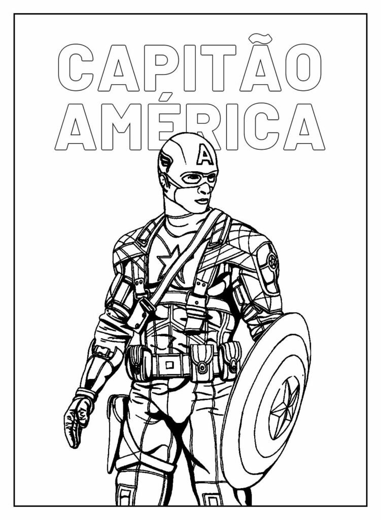 desenhos do capitao america 35