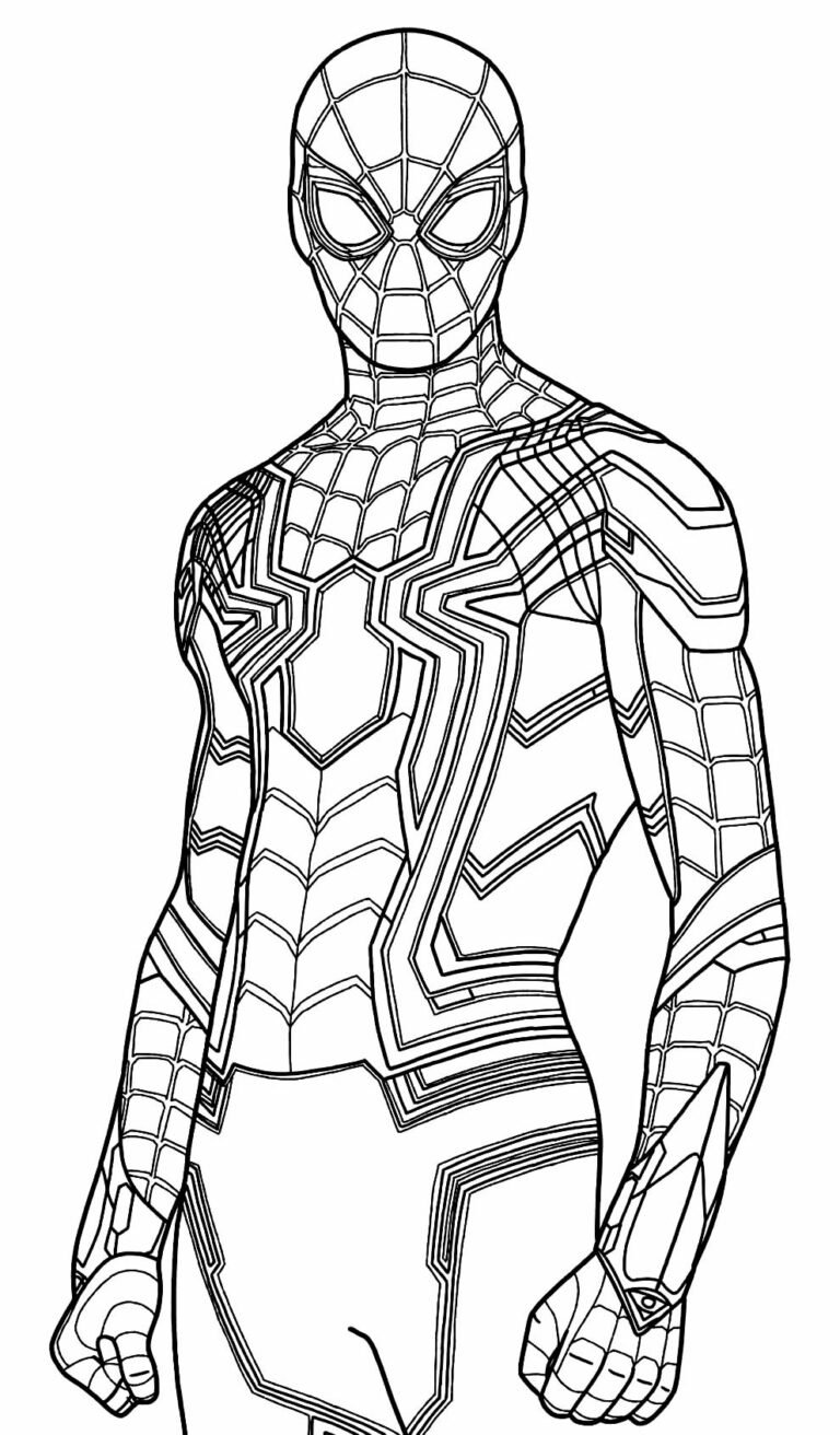 Desenhos do Homem Aranha para Colorir e Imprimir Muito Fácil