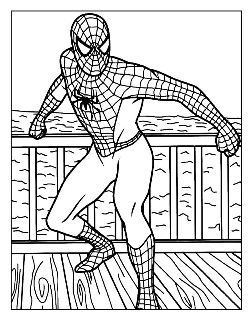 Desenhos de Homem Aranha para colorir - Blog Ana Giovanna