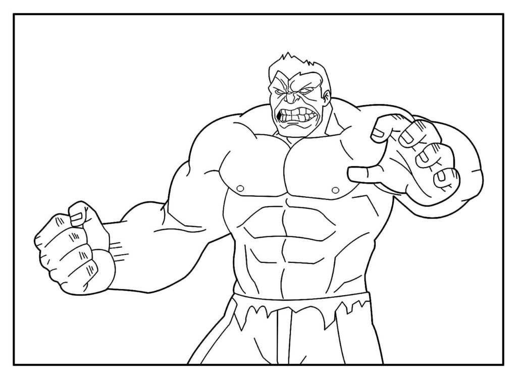 desenhos do hulk para colorir 22