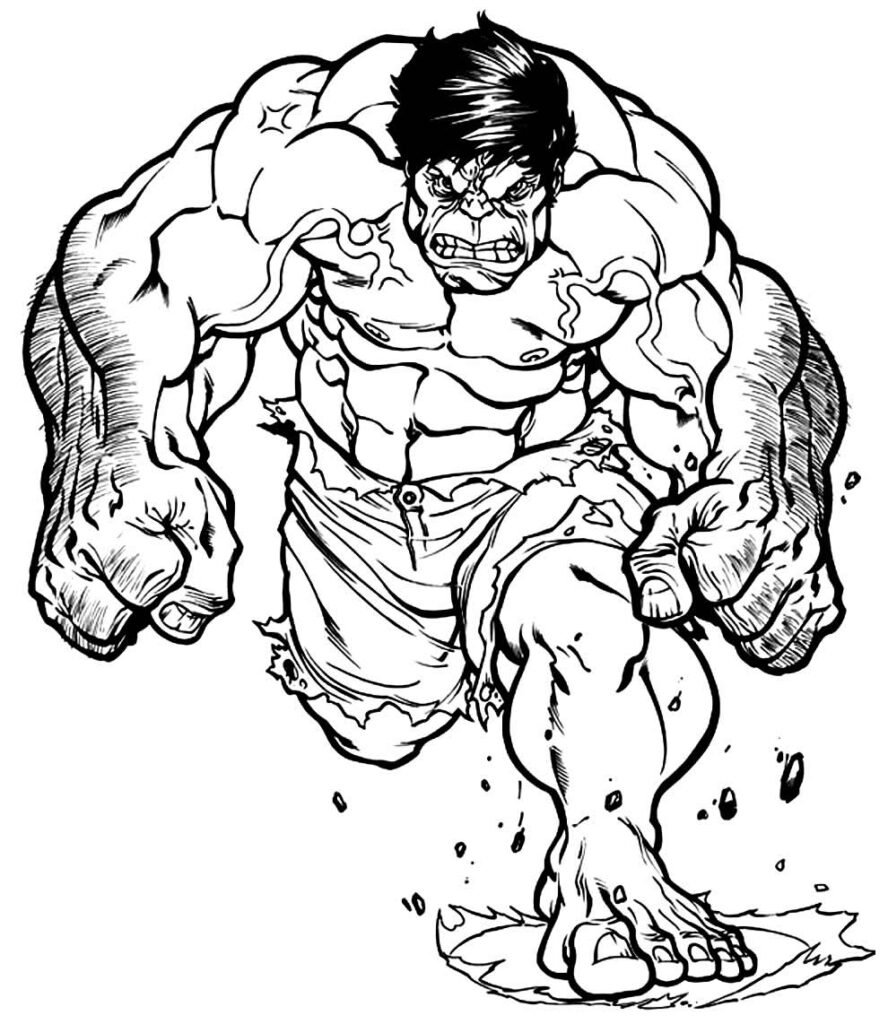 desenhos do hulk para colorir 24