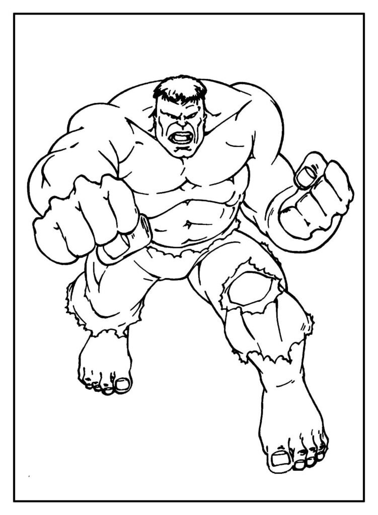 desenhos do hulk para colorir 31