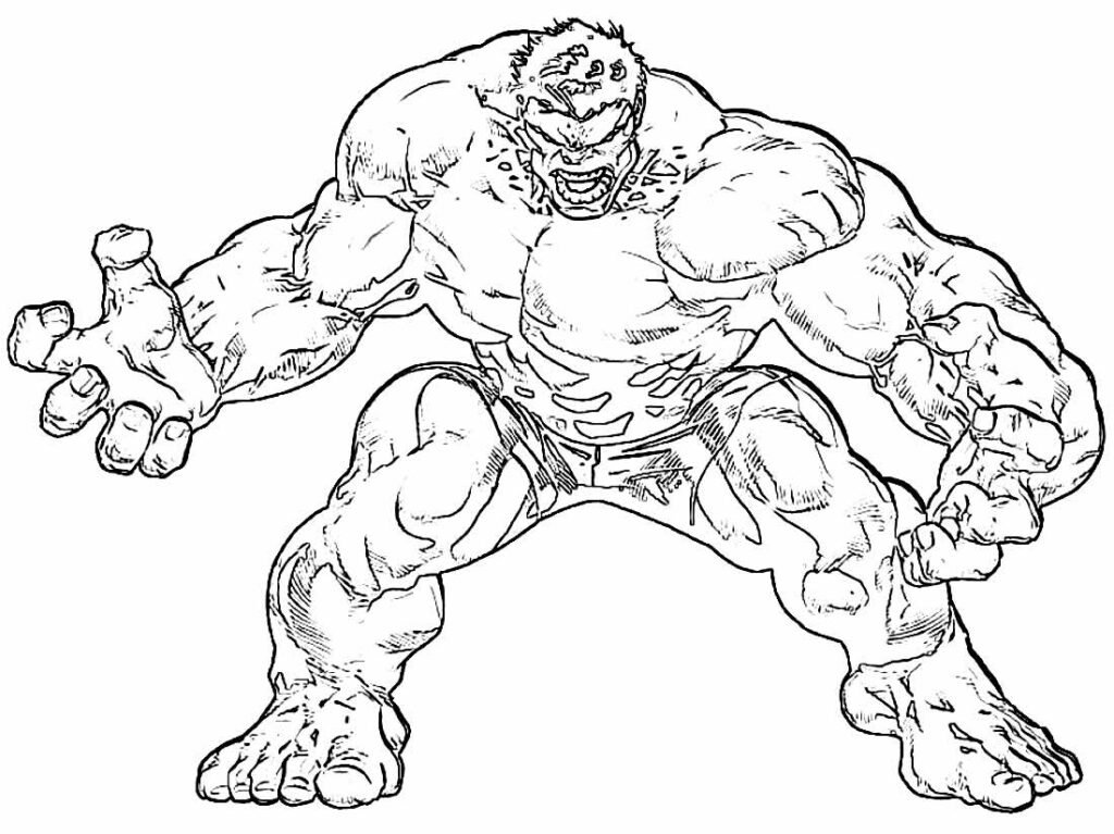 desenhos do hulk para colorir 34