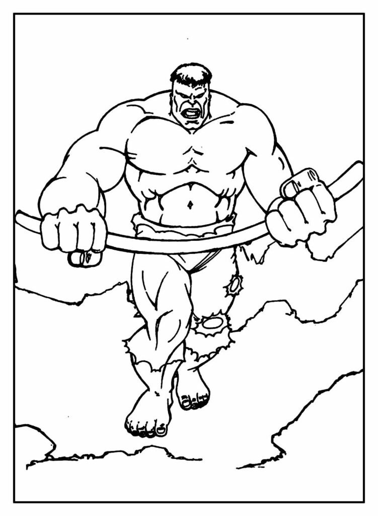 desenhos do hulk para colorir 46