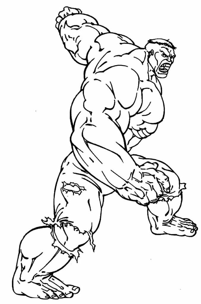desenhos do hulk para colorir 48