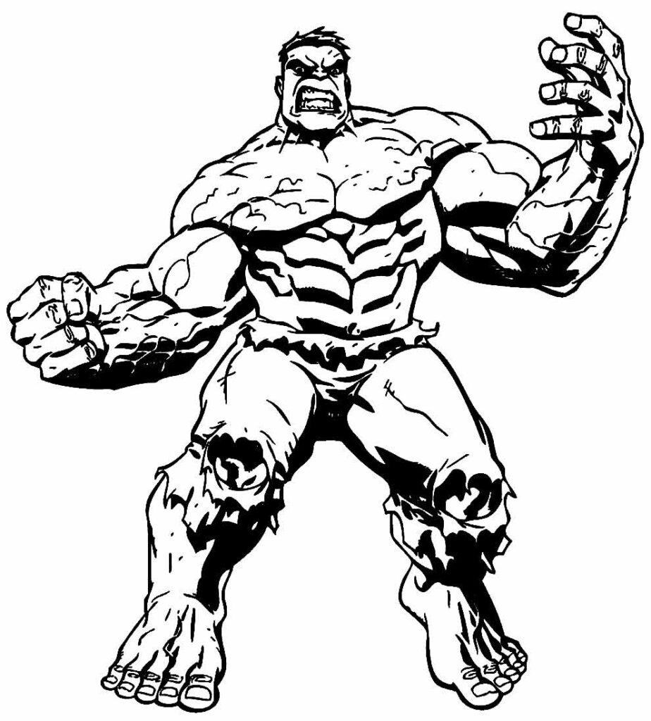 desenhos do hulk para colorir 56