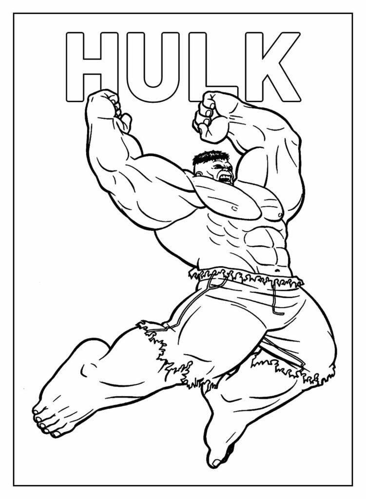 desenhos do hulk para colorir 57