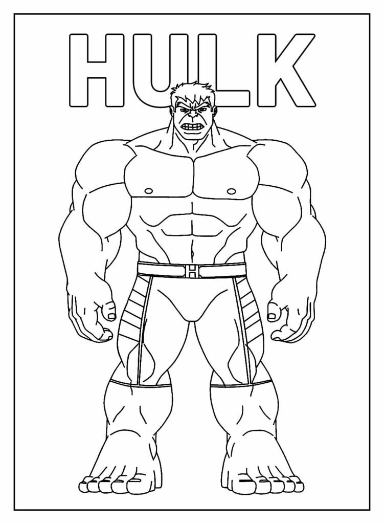 desenhos do hulk para colorir 58