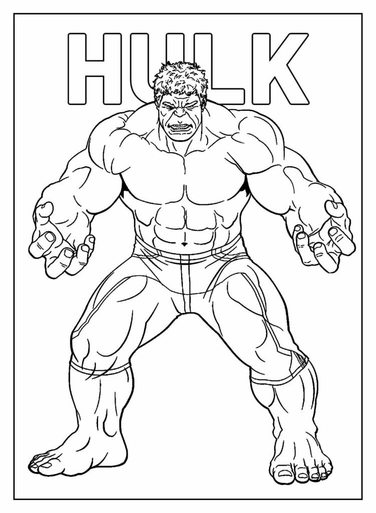 desenhos do hulk para colorir 59