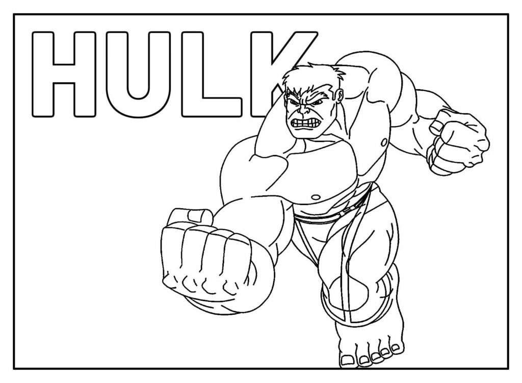 desenhos do hulk para colorir 61