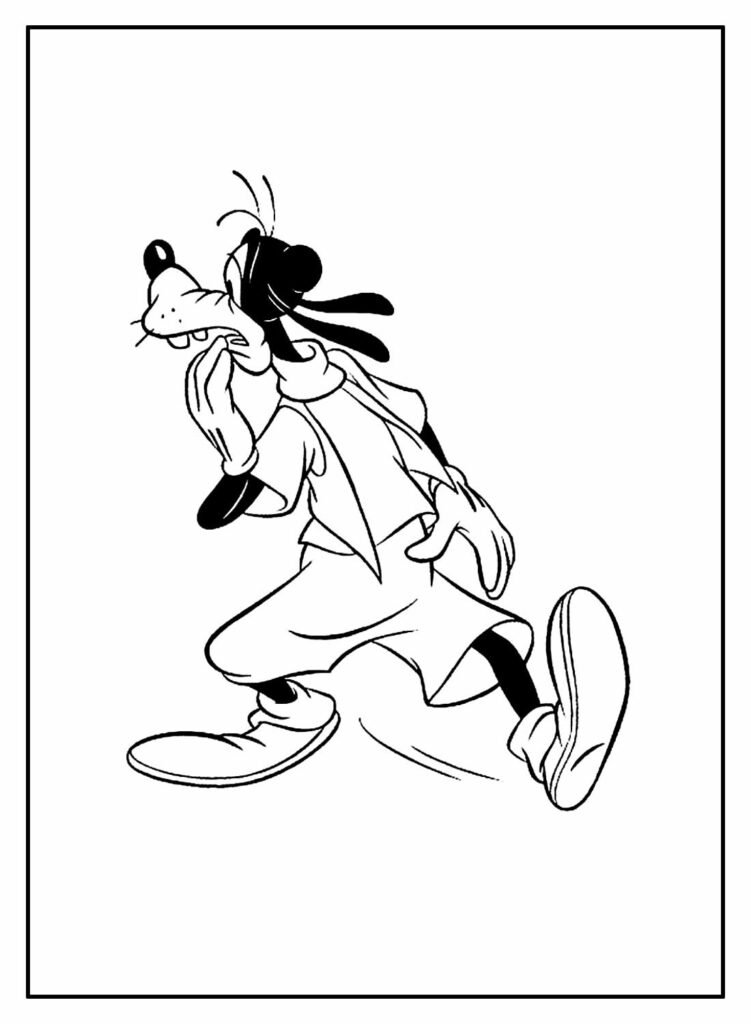desenhos do pateta para colorir 14