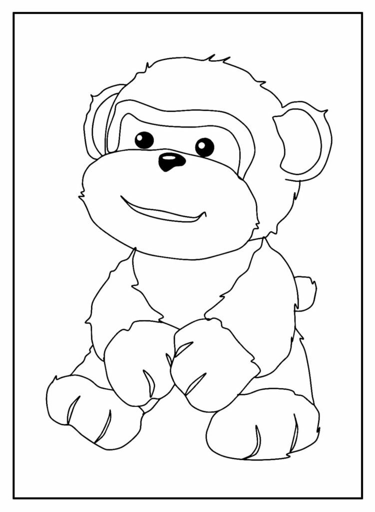 desenhos macaquinhos 1