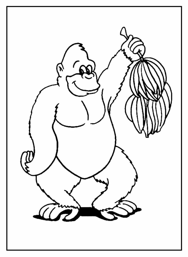 desenhos macaquinhos 10