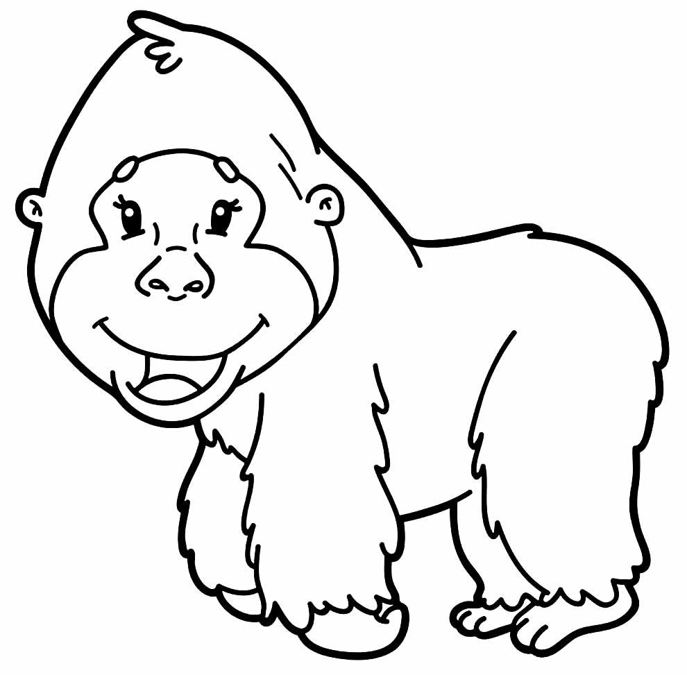 desenhos macaquinhos 4