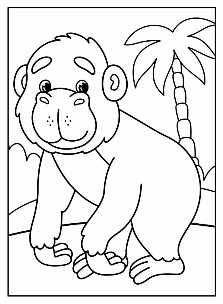 desenhos macaquinhos 5