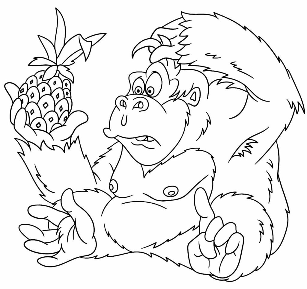 desenhos macaquinhos 8