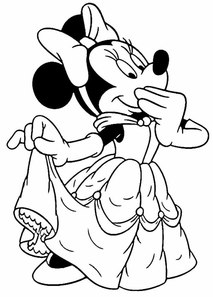 desenhos minnie 4