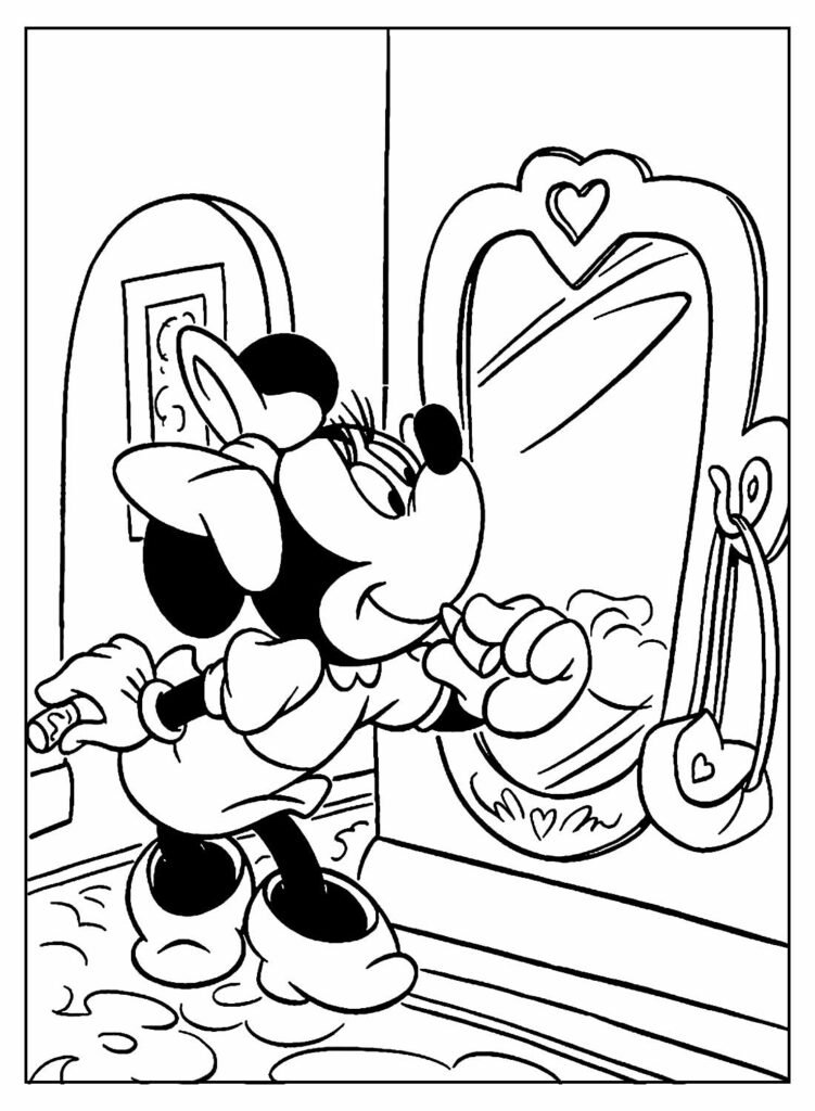 desenhos minnie 6