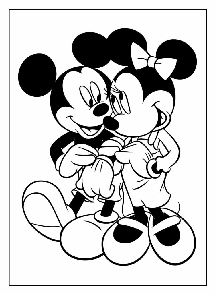 desenhos para colorir da minnie 13