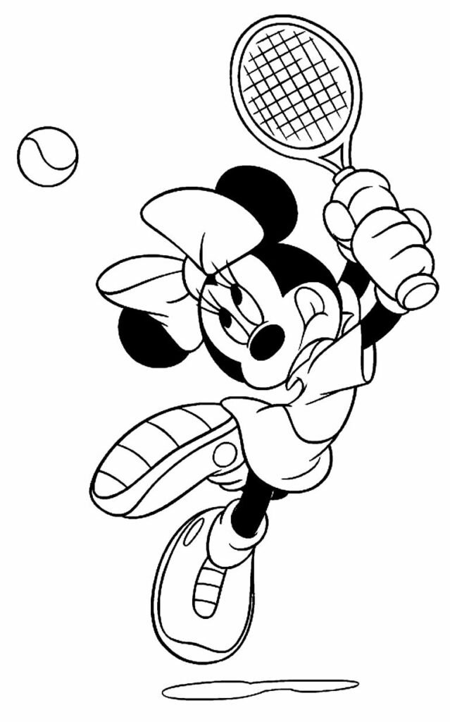 desenhos para colorir da minnie 17