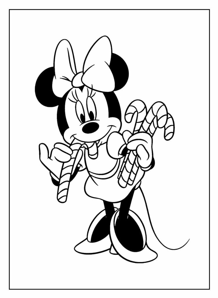 desenhos para colorir da minnie 19