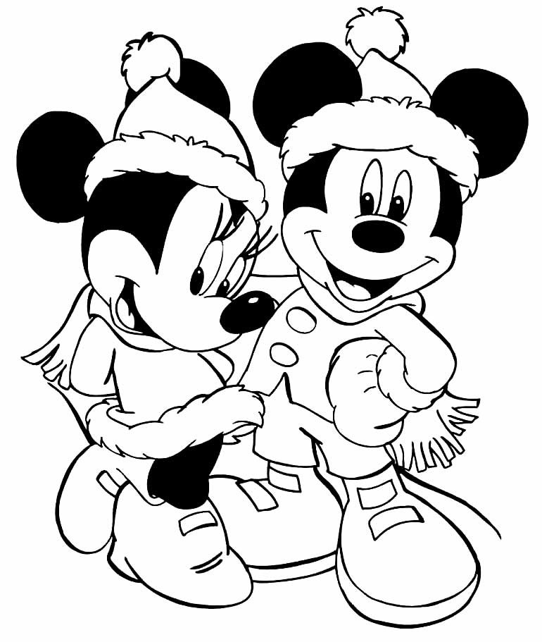 desenhos para colorir da minnie 4